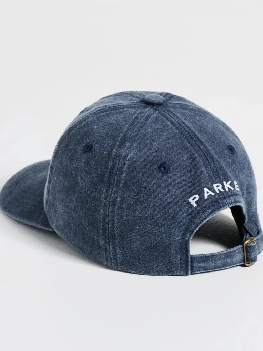 Parke x Martha's Vineyard Baseball Cap washed navy limited edition NIB